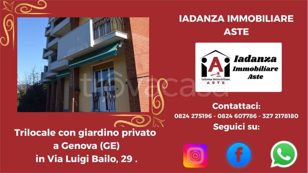 appartamento in vendita a Genova in zona Molassana