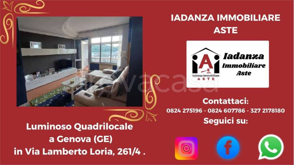 appartamento in vendita a Genova in zona Marassi
