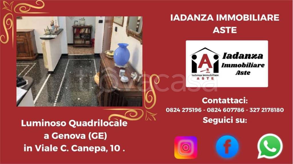 appartamento in vendita a Genova in zona Sestri Ponente