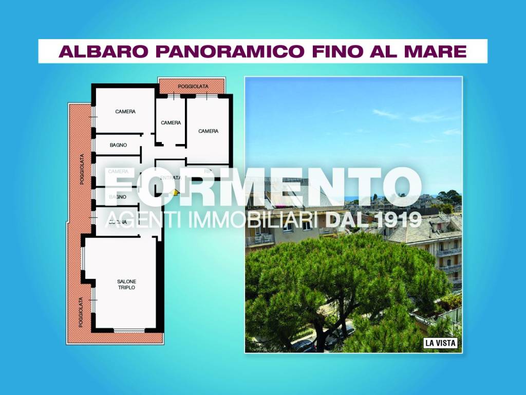 appartamento in vendita a Genova in zona Albaro