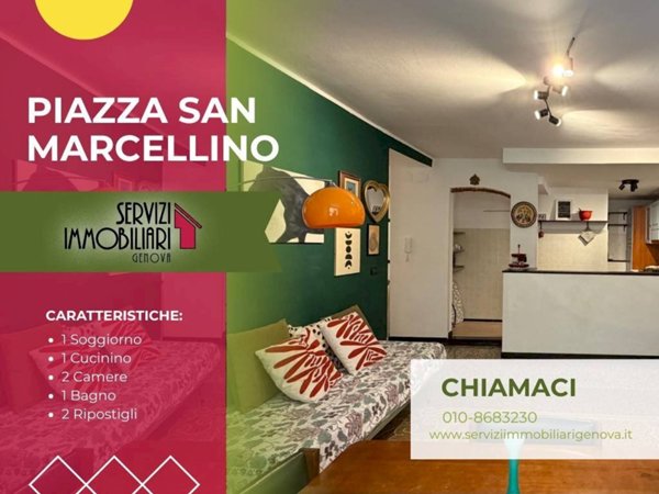 appartamento in vendita a Genova in zona Sottoripa / Maddalena / Molo