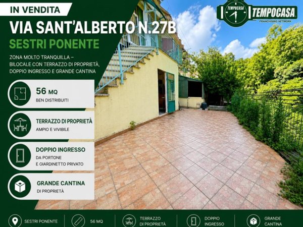 appartamento in vendita a Genova in zona Sestri Ponente