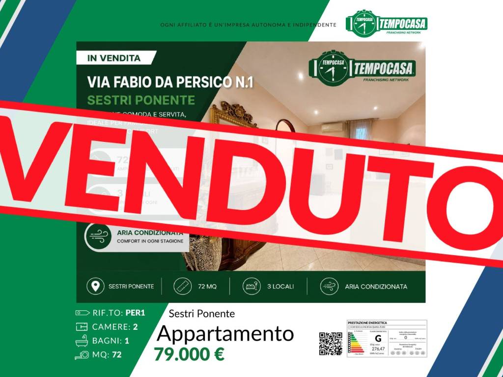 appartamento in vendita a Genova in zona Sestri Ponente