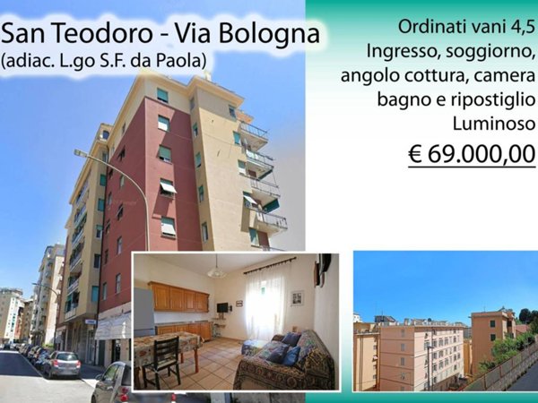 appartamento in vendita a Genova in zona San Teodoro