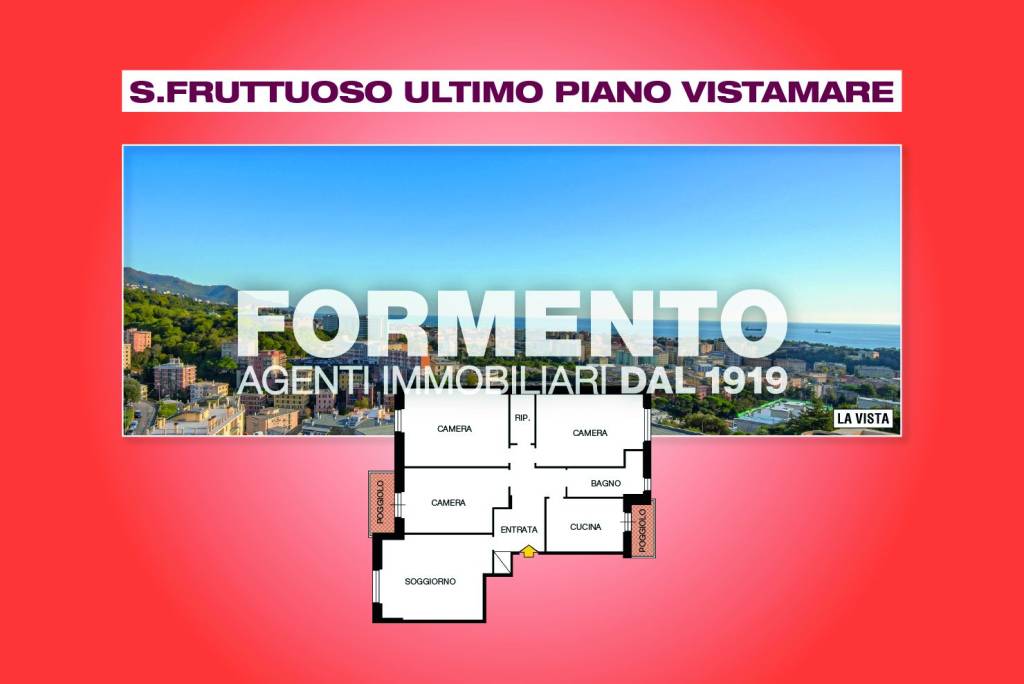 appartamento in vendita a Genova in zona San Fruttuoso