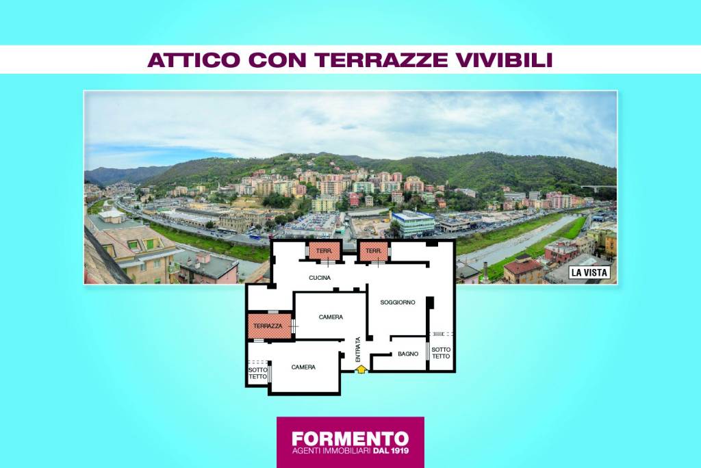 appartamento in vendita a Genova in zona Molassana