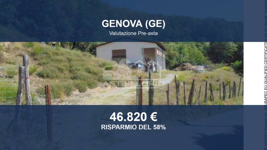 casa indipendente in vendita a Genova in zona Pontedecimo