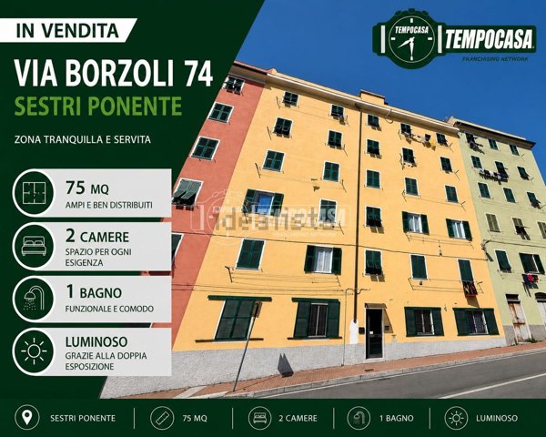 appartamento in vendita a Genova in zona Sestri Ponente