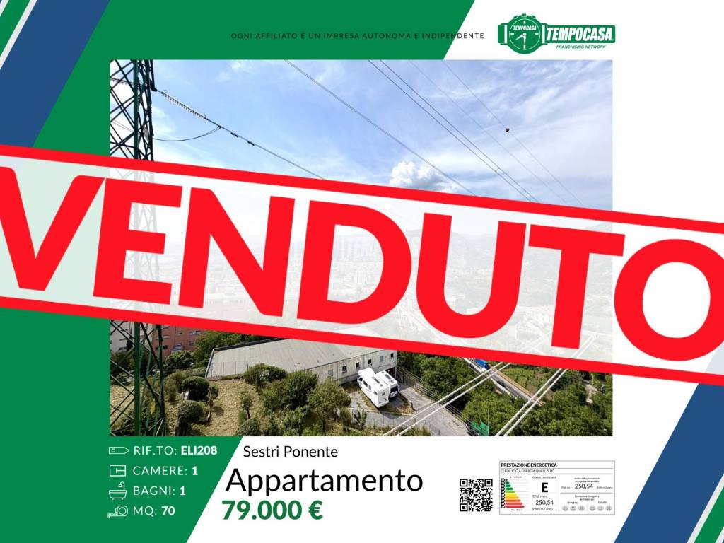 appartamento in vendita a Genova in zona Sestri Ponente