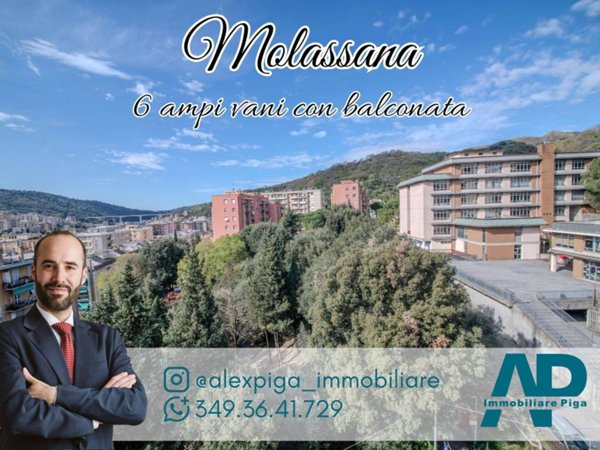 appartamento in vendita a Genova in zona Molassana
