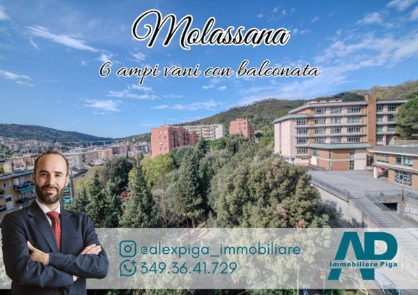 appartamento in vendita a Genova in zona Molassana