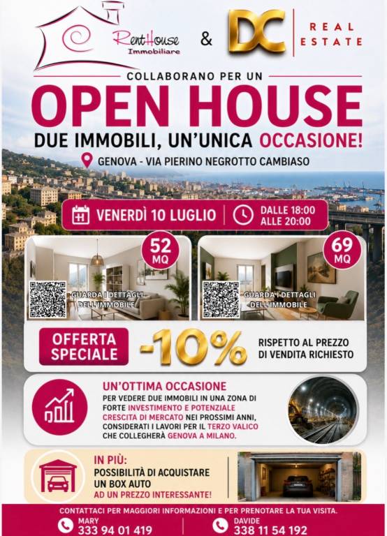 appartamento in vendita a Genova in zona Rivarolo