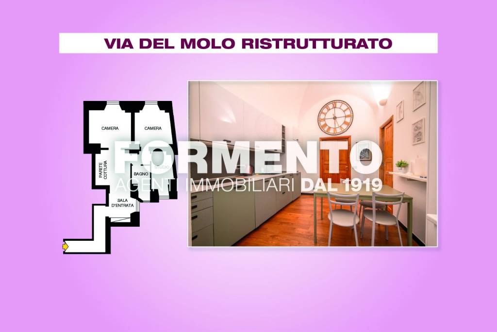 appartamento in vendita a Genova in zona Sottoripa / Maddalena / Molo