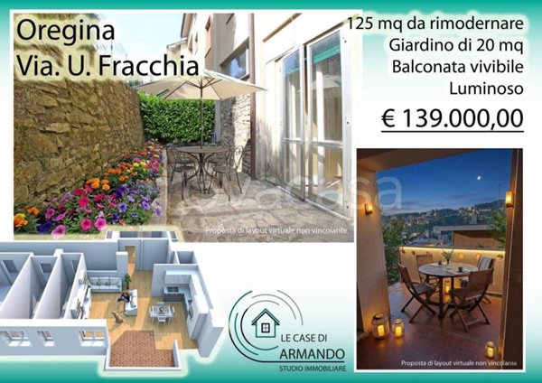 appartamento in vendita a Genova in zona Oregina