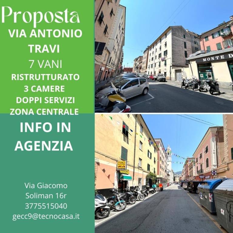 quadrivano in vendita a Genova in zona Sestri Ponente