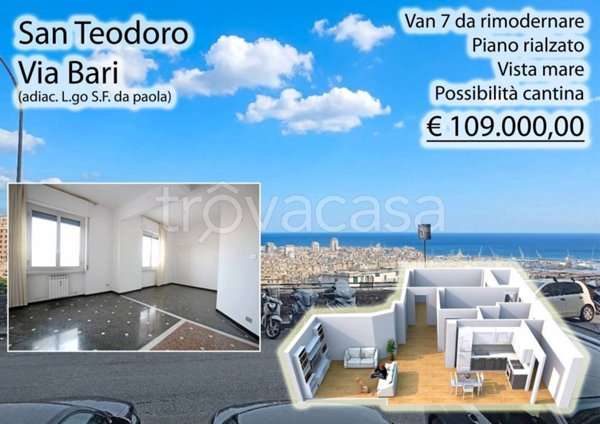 appartamento in vendita a Genova in zona Lagaccio / Granarolo