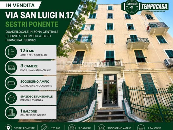 appartamento in vendita a Genova in zona Sestri Ponente