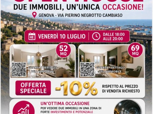 appartamento in vendita a Genova
