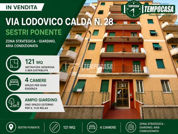 appartamento in vendita a Genova in zona Sestri Ponente