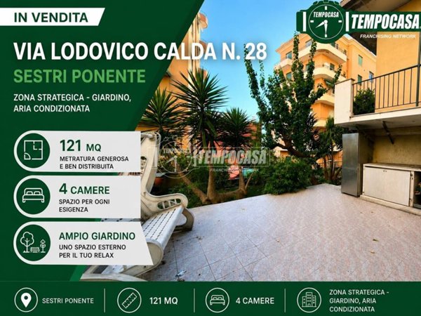 appartamento in vendita a Genova in zona Sestri Ponente
