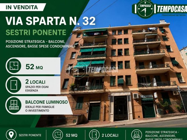 appartamento in vendita a Genova in zona Sestri Ponente