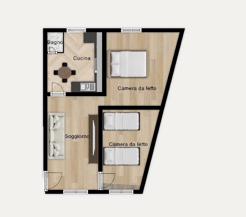 appartamento in vendita a Genova in zona Sampierdarena