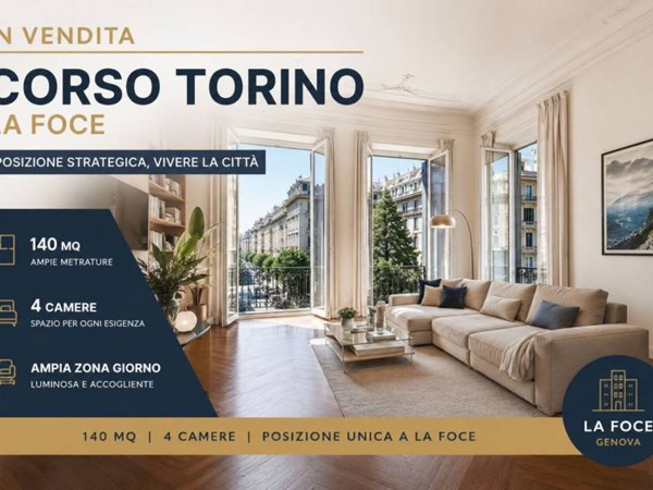 appartamento in vendita a Genova in zona Foce