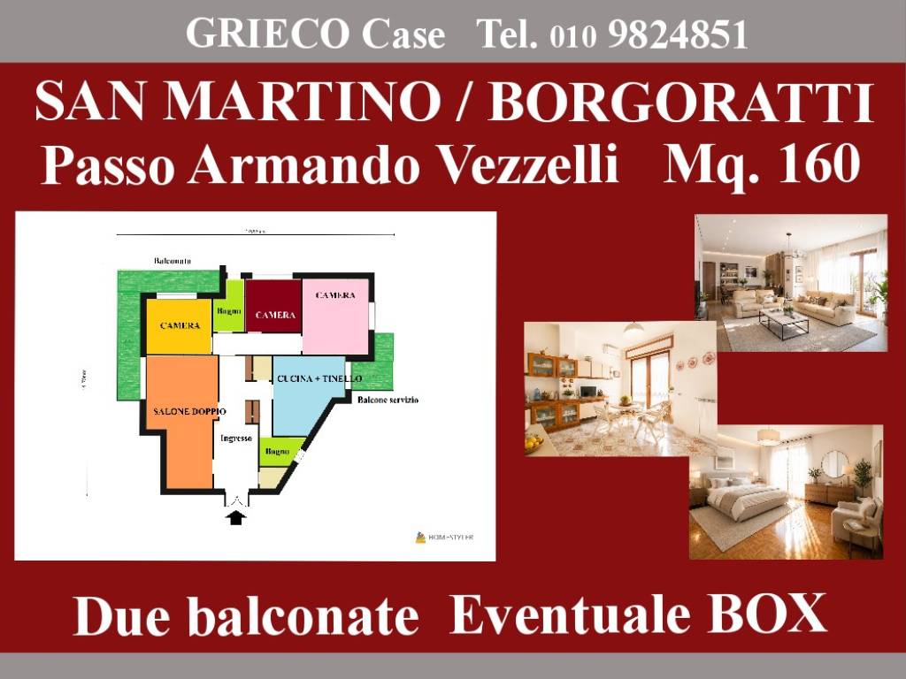 appartamento in vendita a Genova
