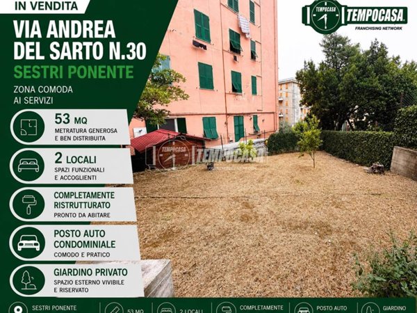 appartamento in vendita a Genova in zona Sestri Ponente