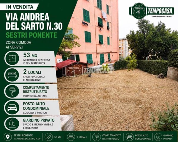 appartamento in vendita a Genova in zona Sestri Ponente