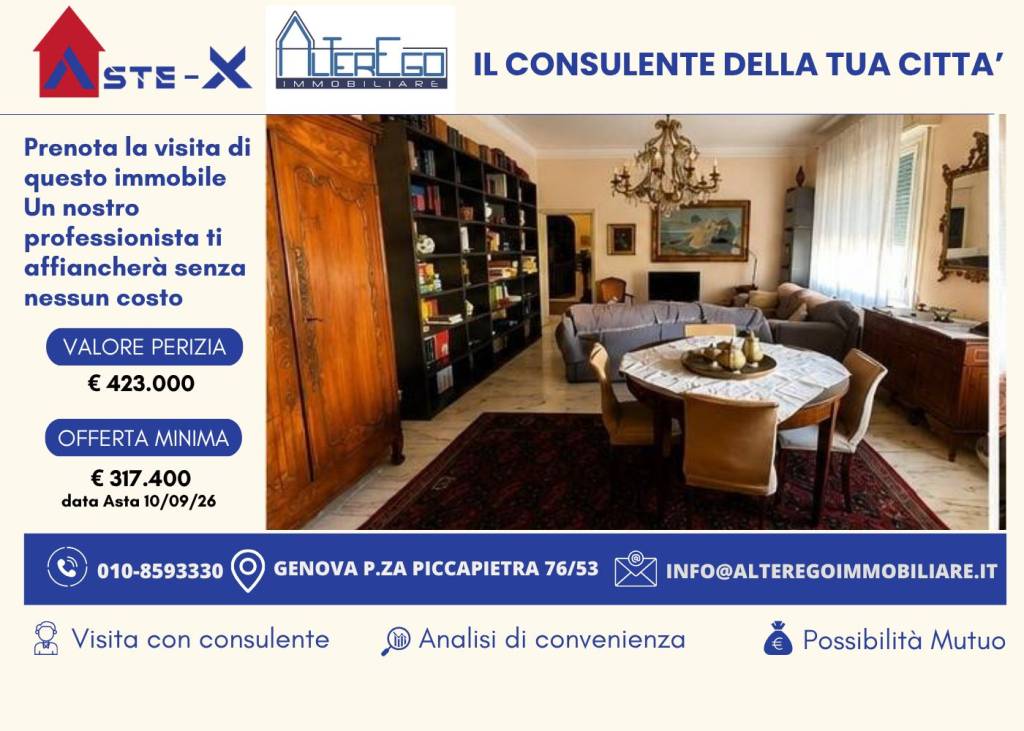appartamento in vendita a Genova in zona Foce