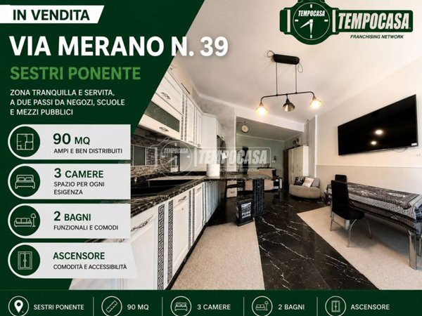 appartamento in vendita a Genova