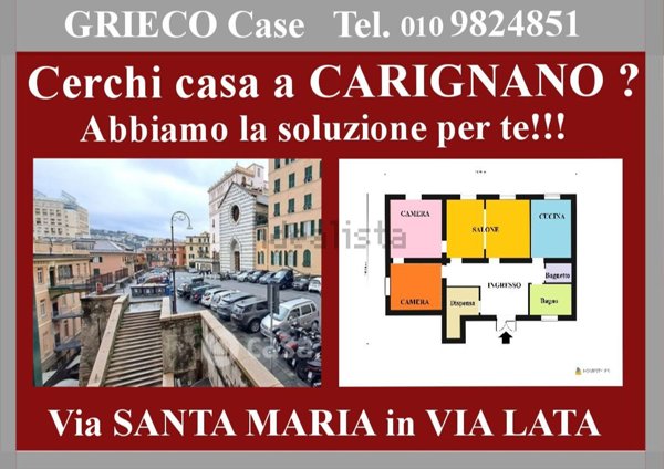 appartamento in vendita a Genova in zona Carignano