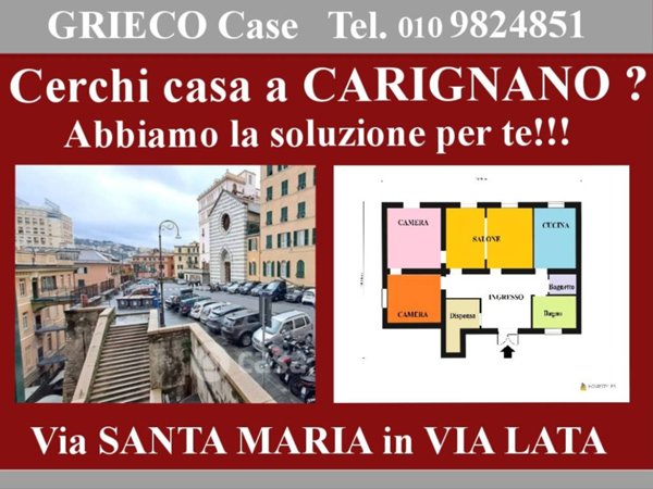 appartamento in vendita a Genova in zona Carignano