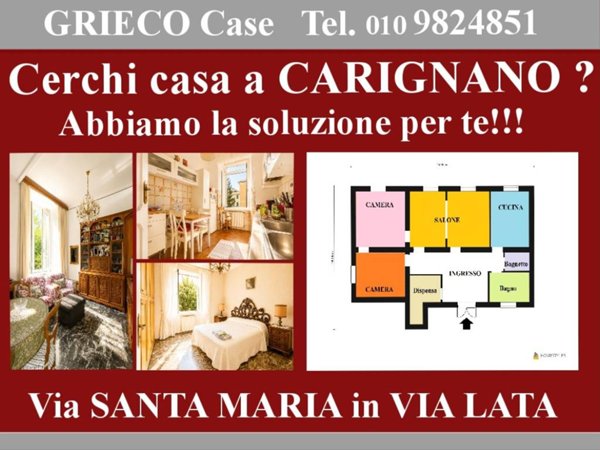 appartamento in vendita a Genova in zona Carignano