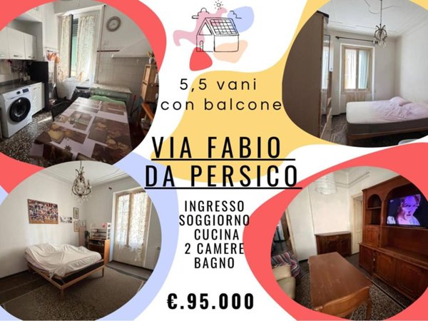 appartamento in vendita a Genova in zona Sestri Ponente