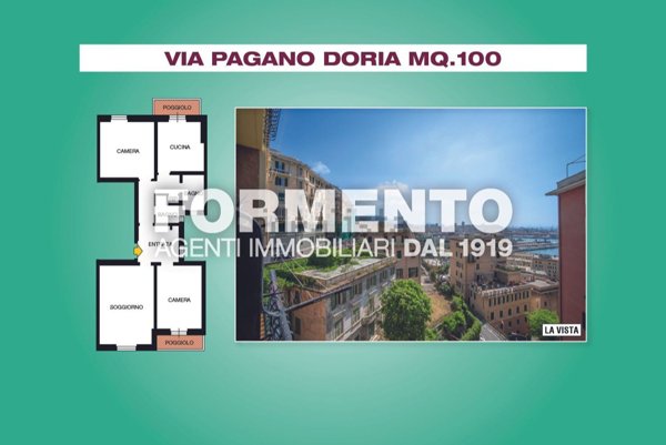 appartamento in vendita a Genova in zona San Teodoro