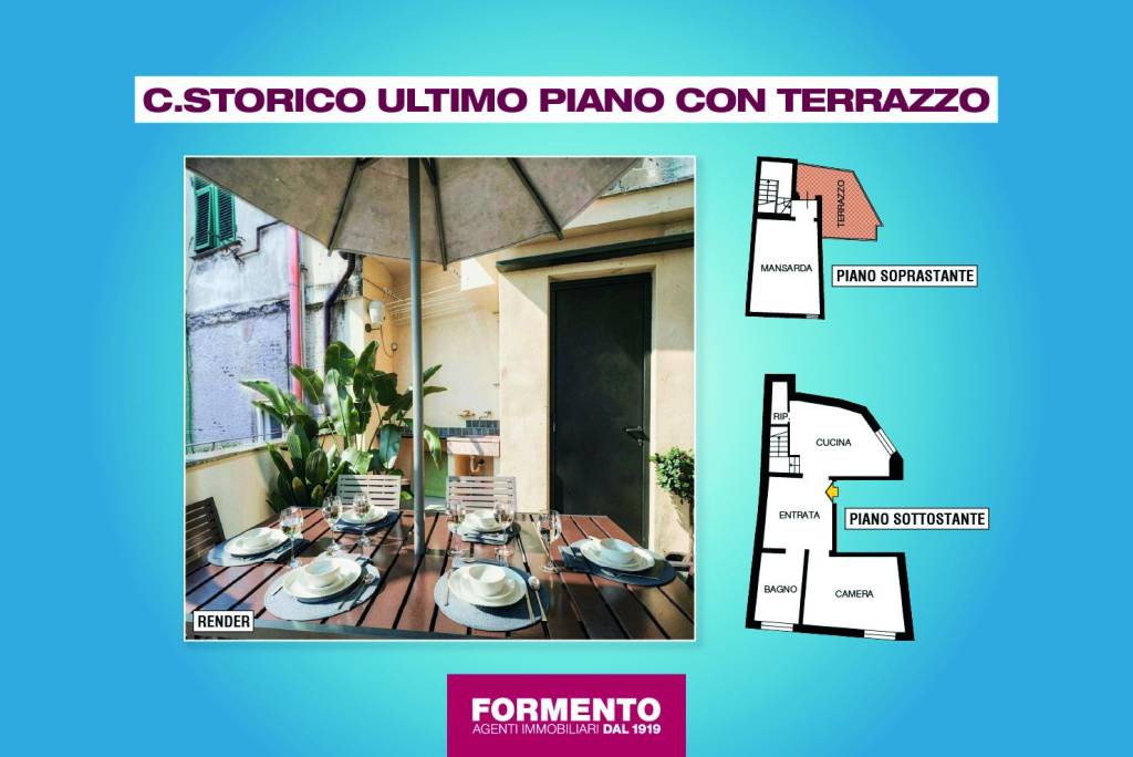 appartamento in vendita a Genova in zona Sottoripa / Maddalena / Molo