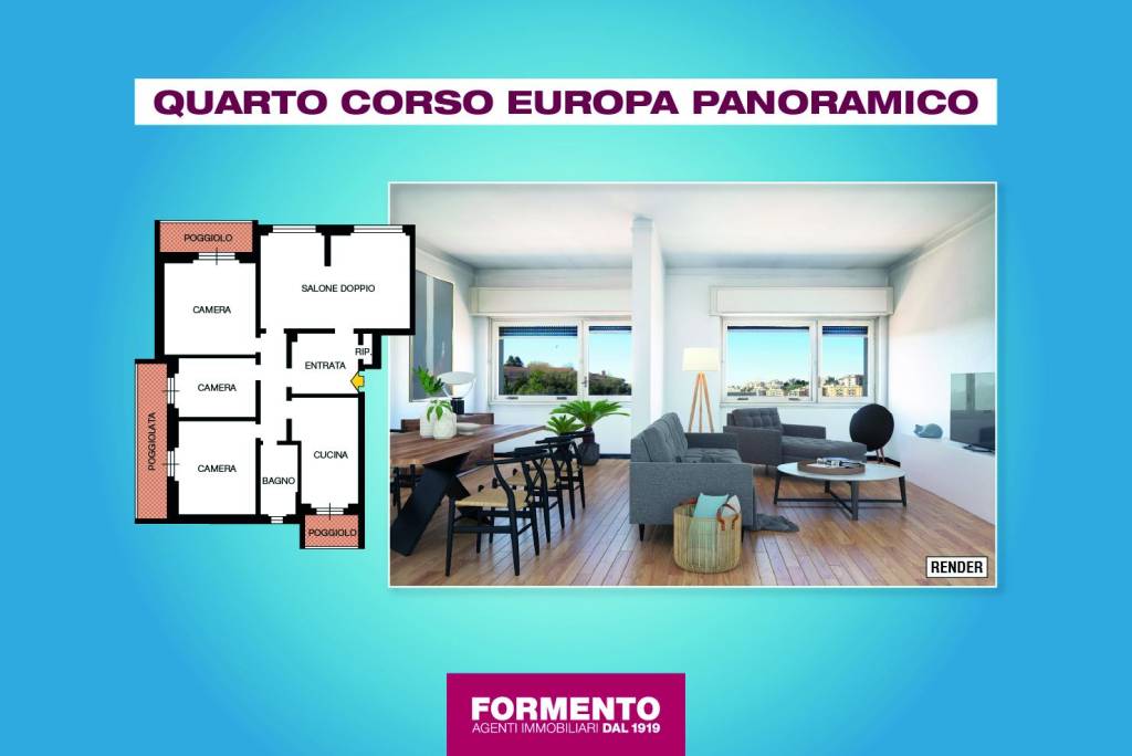 appartamento in vendita a Genova