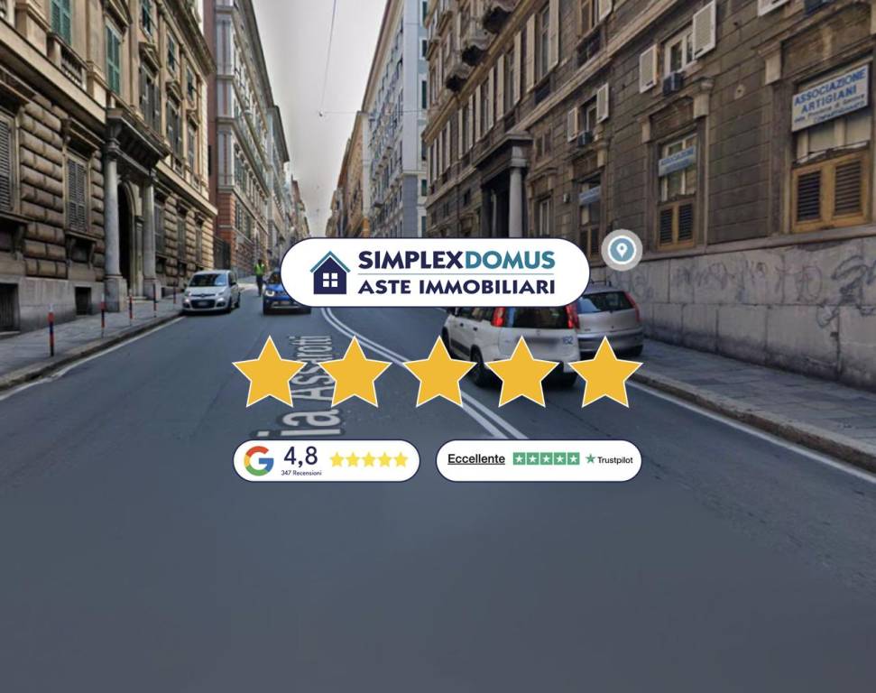 appartamento in vendita a Genova in zona Castelletto