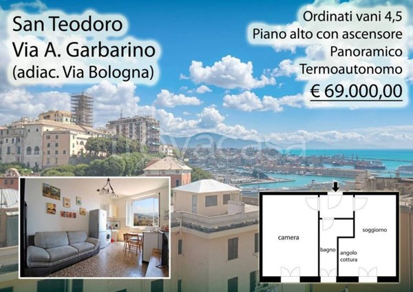 appartamento in vendita a Genova in zona DiNegro