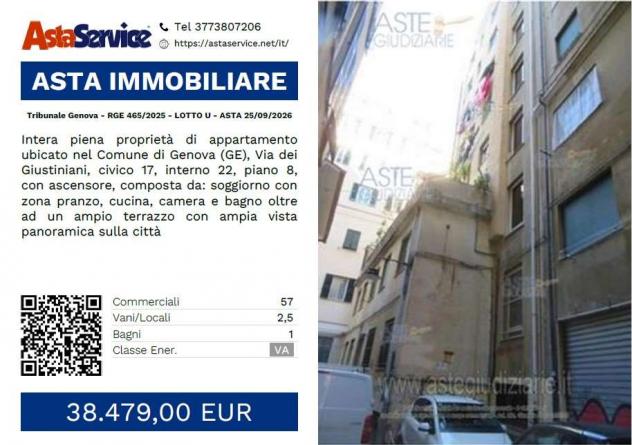 appartamento in vendita a Genova