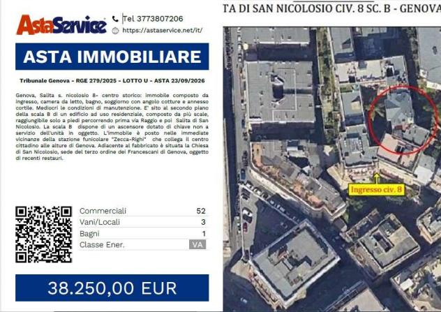 appartamento in vendita a Genova