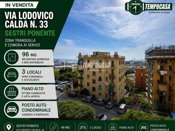 appartamento in vendita a Genova in zona Cornigliano