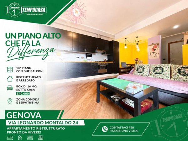 appartamento in vendita a Genova in zona Marassi