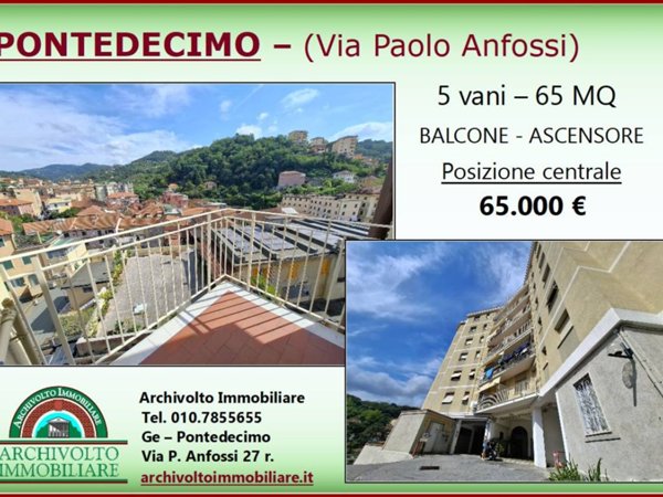 appartamento in vendita a Genova in zona Pontedecimo