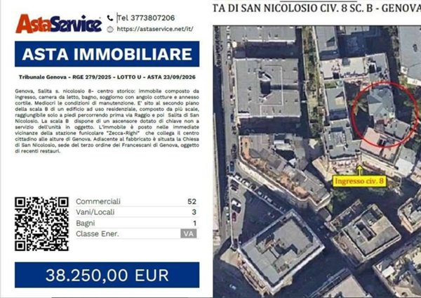 appartamento in vendita a Genova in zona Centro Storico