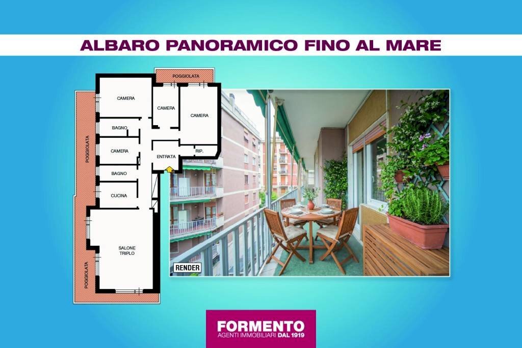 casa indipendente in vendita a Genova in zona Albaro