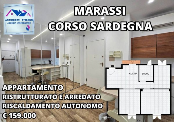 appartamento in vendita a Genova in zona Marassi