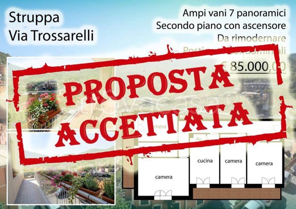 appartamento in vendita a Genova in zona Struppa